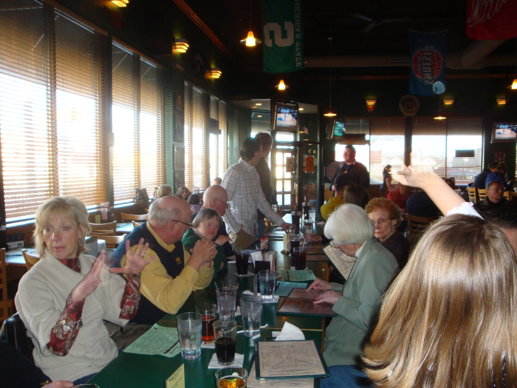 03-27-11 Kevin and Lorie Family Going Away Dinner