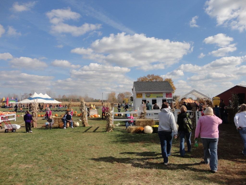 10-21-12 Girl Scouts Corn Maze